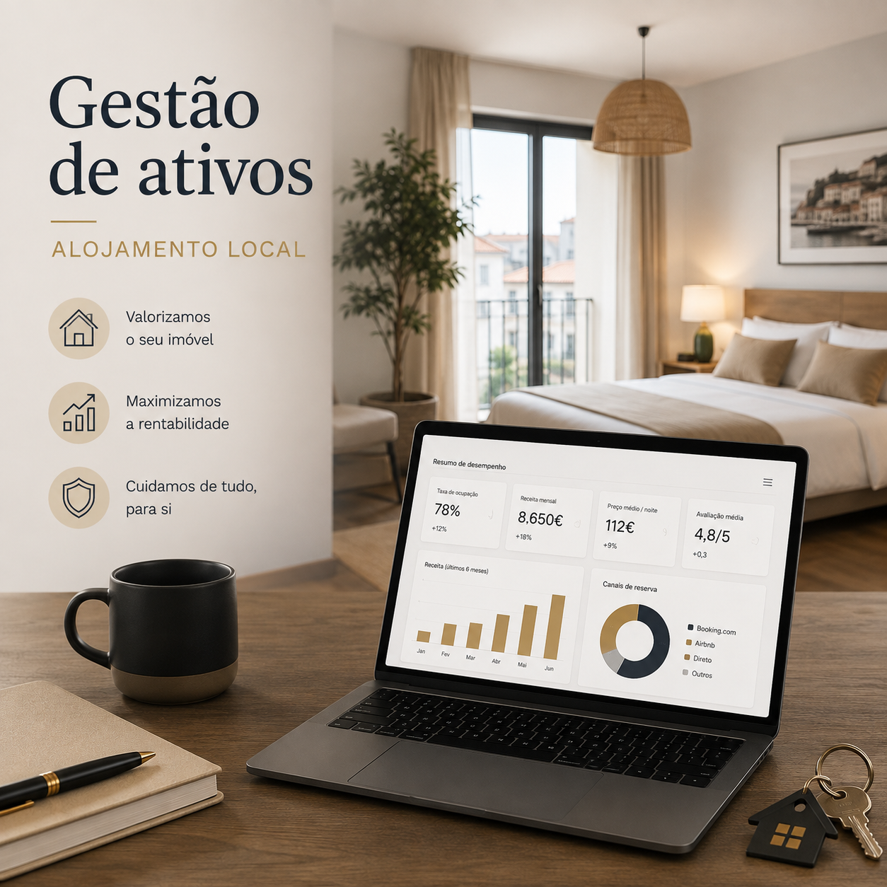 Gestão de Ativos / Alojamento Local